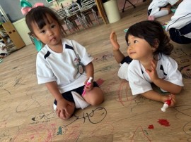 在園児 園舎さよならイベント